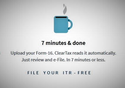 File your ITR – Easy, Quick & Free.